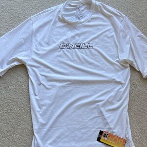New With Tags O'Neill Short Sleeve Rash Guard